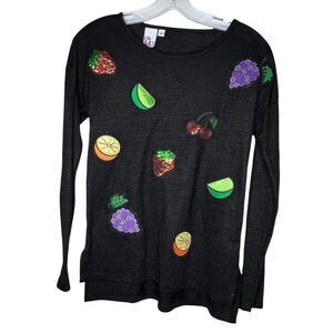 Oh MG! Sweater with Fruits